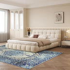 Easy-Going Area Rug 6x9 Washable Boho Rugs - Image 6