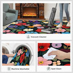 Boho Flowers Rugs for Bedroom - Image 7