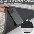 Door Mat Entrance 24"x35", Dirt Resistant and Absorbent, Non-Slip Rubber - Image 6