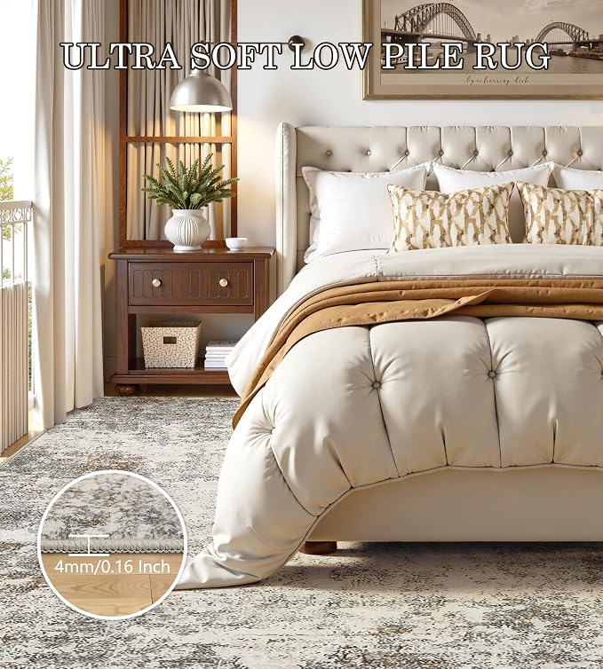 5x7 Washable Area Rugs - Image 6