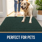 OLANLY Dog Door Mat for Muddy Paws 54x24, Absorbs Moisture and Dirt, Absorbent - Image 6