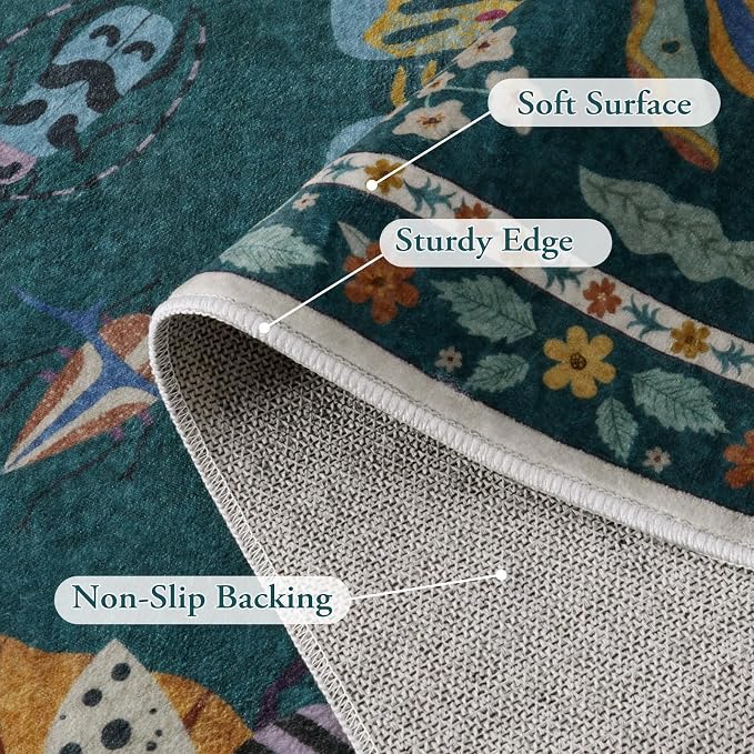Lahome Insect Washable Runner Rug, 2x6 Kitchen Runners - Image 6