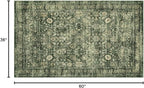 Morebes Vintage Throw Rugs, Boho 3x5 Washable Rug Non Slip, Soft Area Rug - Image 2