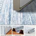 Small Area Rug-2x3 Entryway Rug Non Slip Washable Low Pile Indoor Door Mat - Image 3