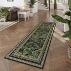 Rugcomf 2x6 Runner Rug Impressionist-Style Vintage Kitchen Rugs Non Slip - Image 4