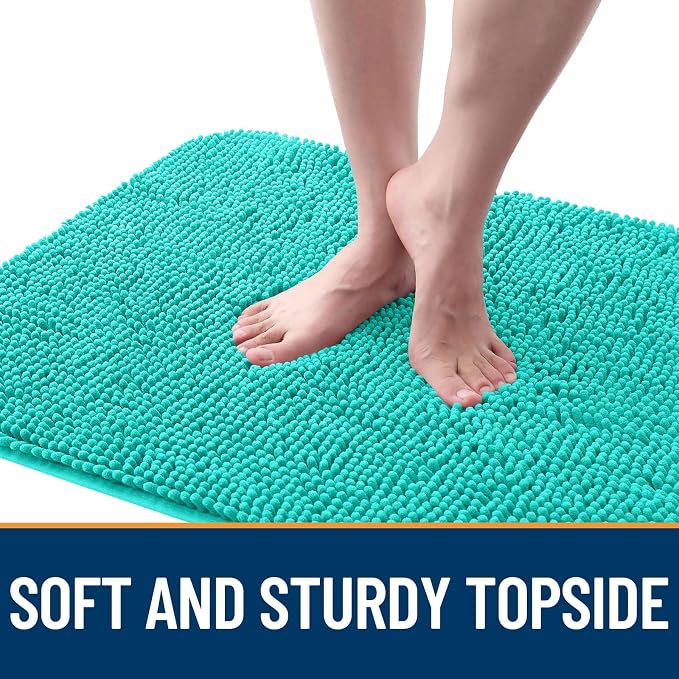 OLANLY Dog Door Mat for Muddy Paws 59x20, Absorbs Moisture and Dirt, Absorbent - Image 4