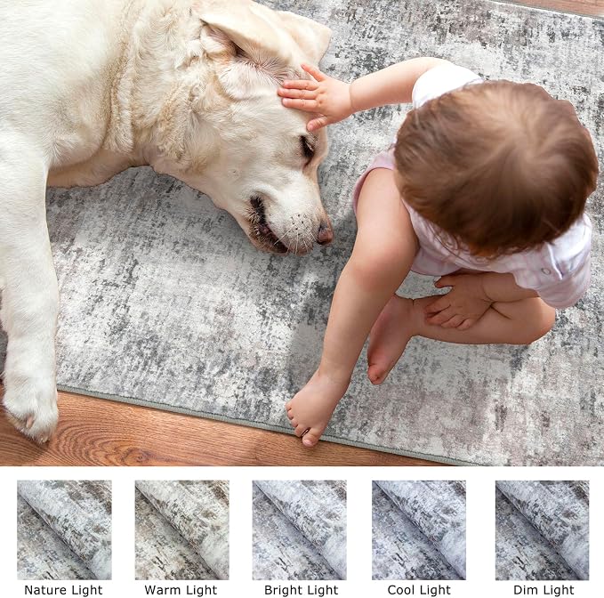 Modern Abstract 3x14 Runner Rug - Image 7