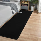 Runner Rug for Hallway, 2x8 Feet Non-Slip Washable Black Long Area Rug Runners - Image 3