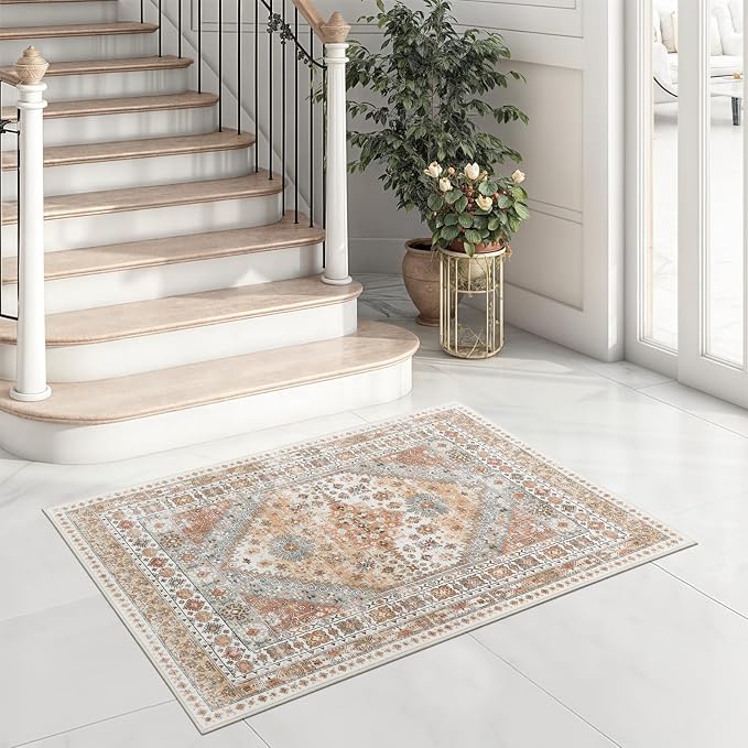 zesthome 2x3 Entryway Rug, Soft Washable Rugs, Non Slip Area Rug, Stain - Image 3