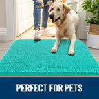 OLANLY Dog Door Mat for Muddy Paws 47x17, Absorbs Moisture and Dirt, Absorbent - Image 6