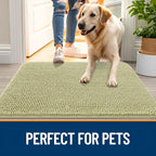 OLANLY Dog Door Mat for Muddy Paws 44x24, Absorbs Moisture and Dirt, Absorbent - Image 6