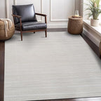 CAMILSON Micro Loop Rug 5x7 Modern Luxury Geometric Pattern Area Rugs Soft High - Image 8