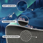4x6 Snowy Mountains Cafe Rug - Image 6