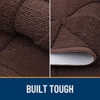 OLANLY Door Mats Indoor, Dirt Resist, Entrance Washable Mat, Low-Profile Inside - Image 2