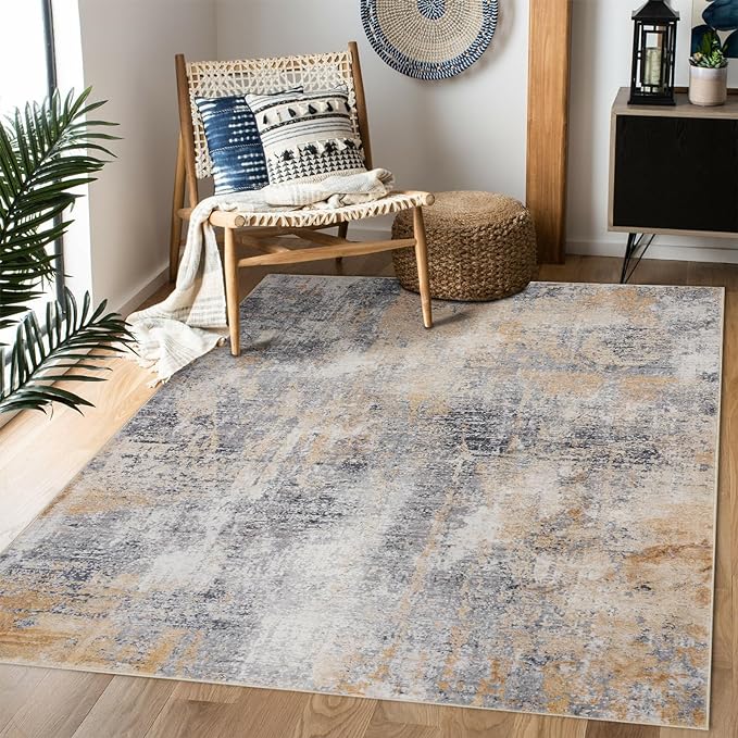 DomDomitapis Area Rug 3×5, Vintage Boho Rug, Ultra-Soft Low Pile, Non Slip by DomitapisRug