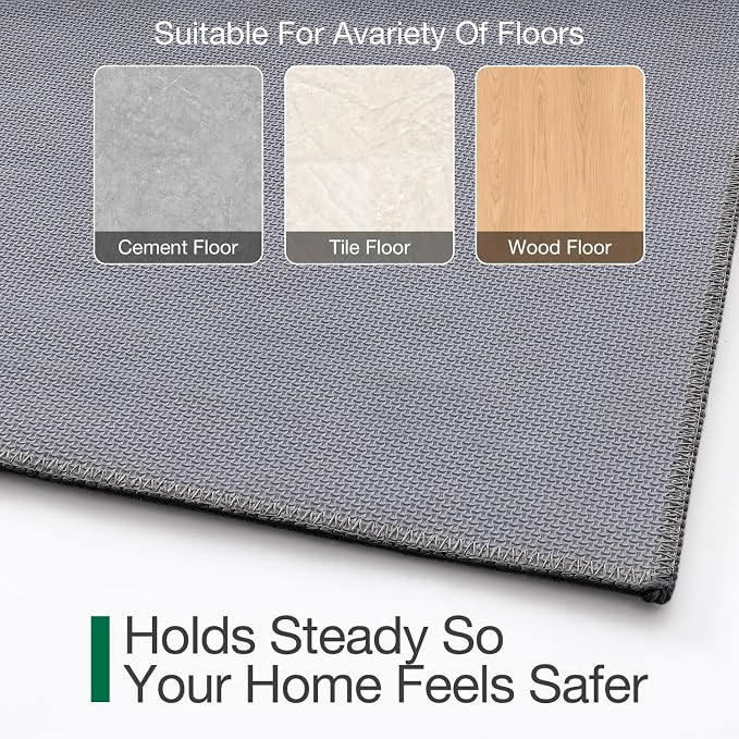 LUMI Door Mat Indoor Entrance 32"x48", Front Welcome Mat - Image 9