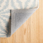 Dash & Albert Aster Sky Hand Micro Hooked Wool Rug, 2 X 3 Feet - Image 4