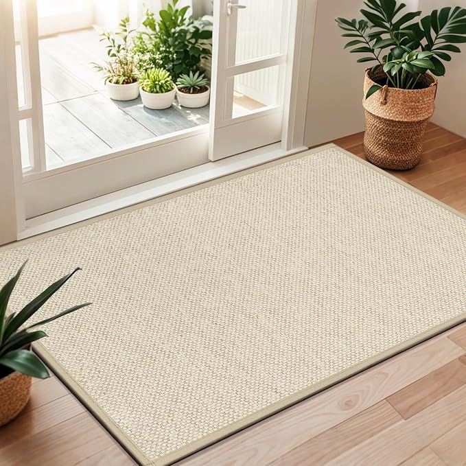 LEKEEPGO Door Mat 36"x59", Non Slip Door Mat Indoor Entrance, Rubber Backing - Image 8
