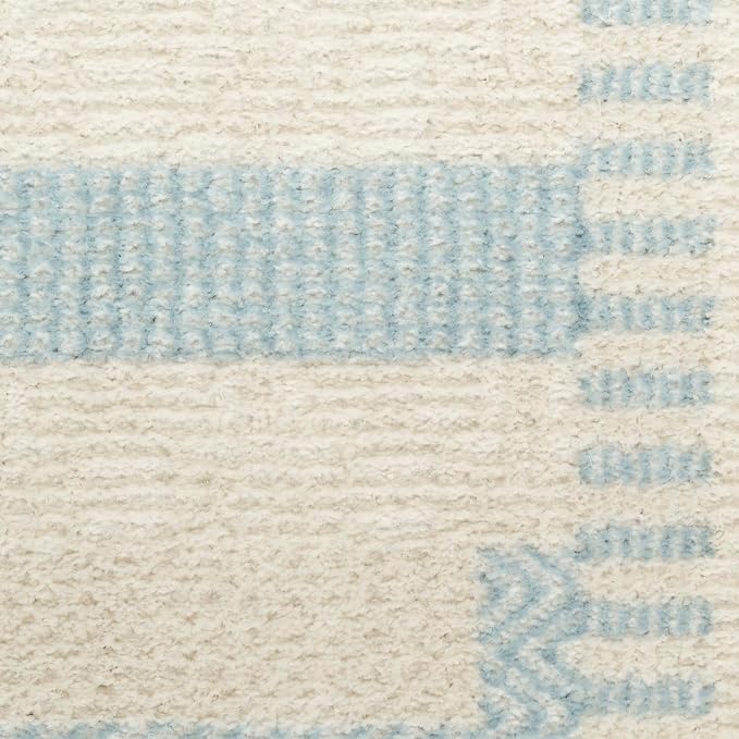 Nourison Home Nordic Ivory Blue 8' x 10' Area Rug - Image 8