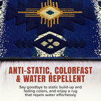 YHSF South West Native American Area Rug C318 - Image 3