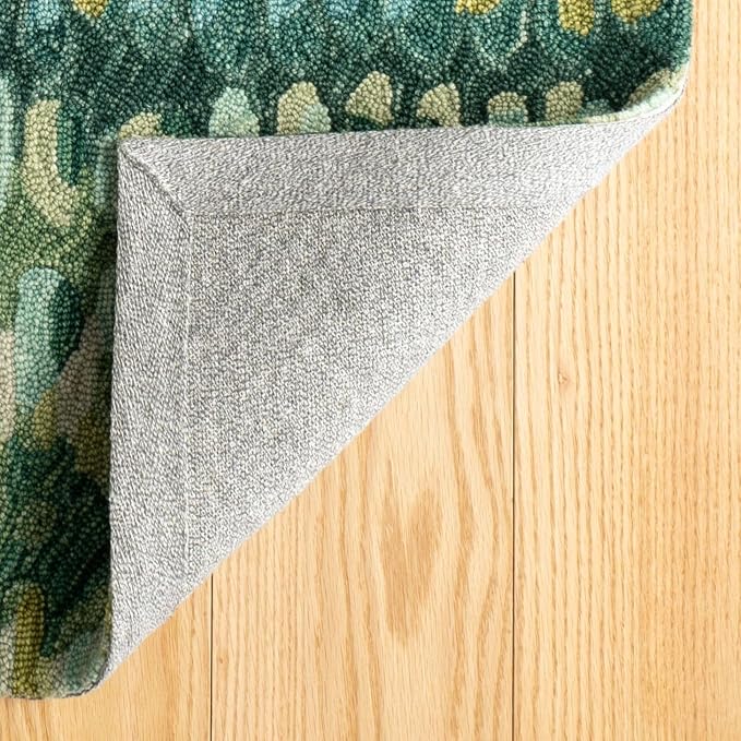 Dash & Albert Paint Chip Stone Hand Micro Hooked Wool Rug, 9.5 X 13.5 Feet - Image 7