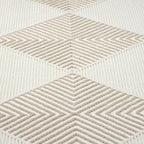 Abani Cream Area Rug for Living Room, Bedroom - Image 8