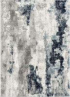LUXE WEAVERS Kimberly Collection Ivory 6x9 Modern Abstract Area Rug - Image 3