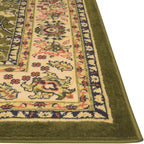 Rugs.com Yasmin Collection Rug – 8 Ft Square Green Medium Rug Perfect - Image 7