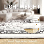 zesthome 9x12 Area Rugs, Stain Resistant Washable Rug, Ultra-Thin Rugs - Image 6