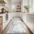 jinchan Kalen Runner Rug 3x7 Washable Hallway Rug Vintage Runner Indoor Floor - Image 2