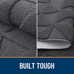 OLANLY Door Mats Indoor, Dirt Resist, Entrance Washable Mat, Low-Profile Inside - Image 2