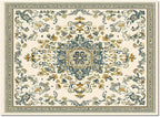 Bohemian Rectangular Area Rugs for Living Room Bedroom 5 x 6.9 ft Vintage by Libaoge