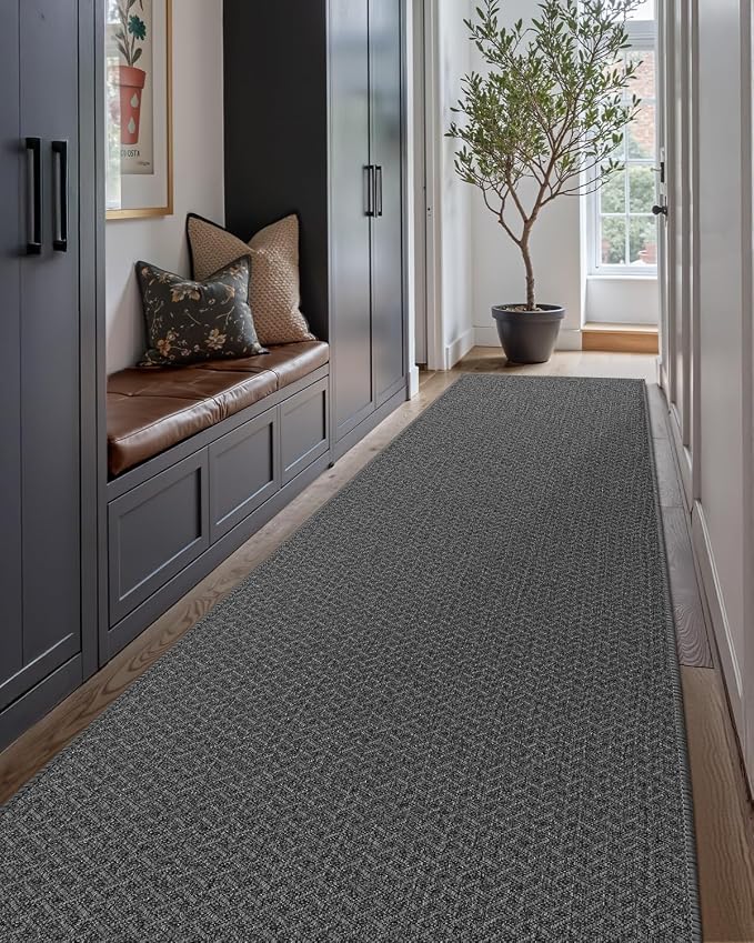 Color&Geometry Door Mat 3'x12' Runner Rug - Image 7