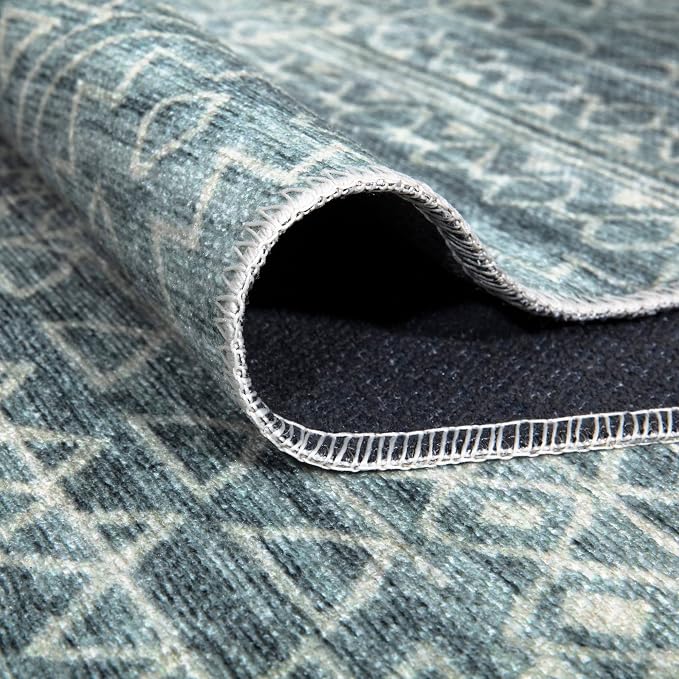 Bloom Rugs Caria Washable Non-Slip 8x10 Rug - Image 4