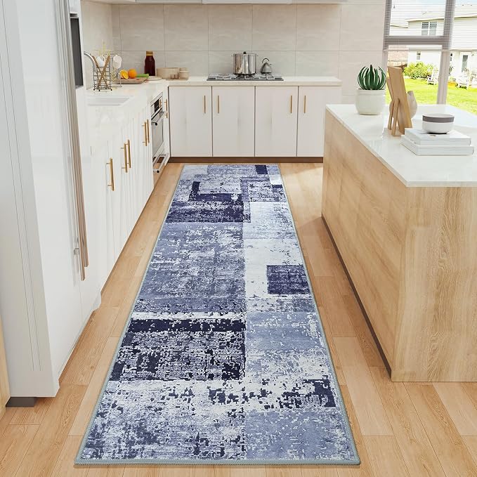 LOCHAS Washable Runner Rugs for Hallway, 2x8 Non Sip Soft Rug for Bedroom - Image 2