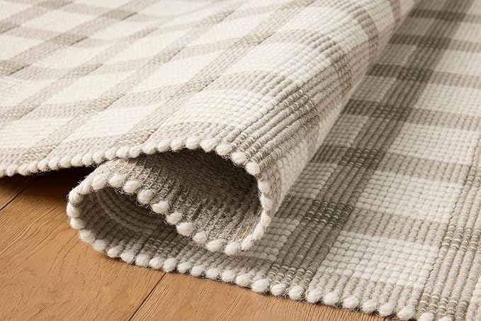 Loloi Magnolia Home by Joanna Gaines Ryder Collection RYD-02 Stone/Ivory 9'-3" - Image 3