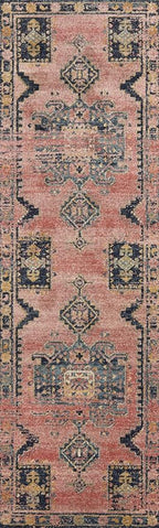 Loloi Jocelyn Collection JOC-06 Rose/Rose 2'-3" x 4'-0" .38" Thick Accent Rug - Image 5