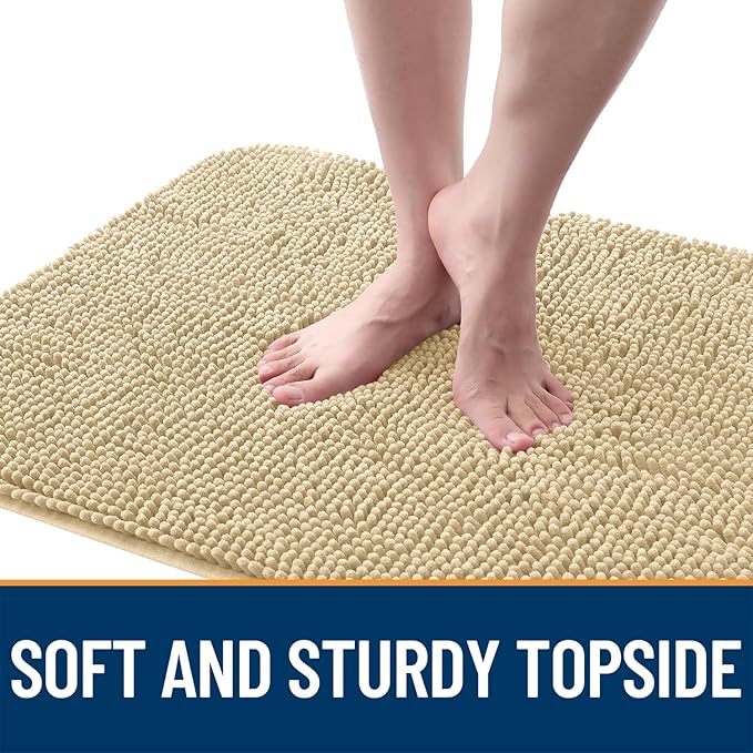 OLANLY Dog Door Mat for Muddy Paws 30x20, Absorbs Moisture and Dirt, Absorbent - Image 4