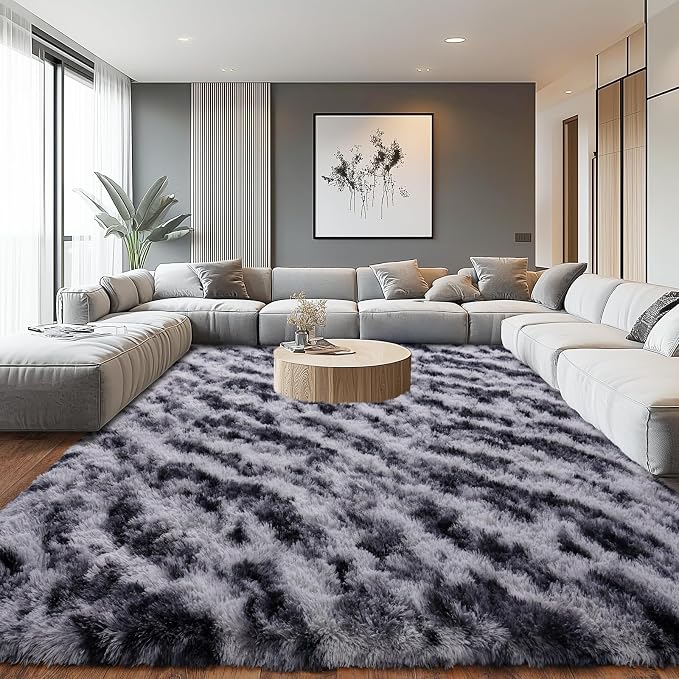 Shaggy Modern Shag Area Rug for Bedroom, Upgrade Non-Slip Plush Fluffy Carpet - Image 3
