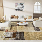 LOCHAS Rug for Living Room, Washable Soft Area Rugs for Bedroom 8x10, Abstract - Image 8