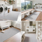 2x3 ft Indoor Door Mat Entryway Rug Non Slip Woven Washable Area Rugs Kitchen - Image 7