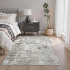 Area Rugs 4x6 for Living Room, Vintage Washable Rugs for Dining Room, Non-Slip - Image 3