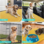 OLANLY Dog Door Mat for Muddy Paws 70x24, Absorbs Moisture and Dirt, Absorbent - Image 7