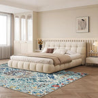 Easy-Going Area Rug 6x9 Washable Boho Rugs - Image 6