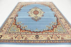Unique Loom Reza Collection Traditional Persian Style Area Rug, 8 x 10 ft - Image 5