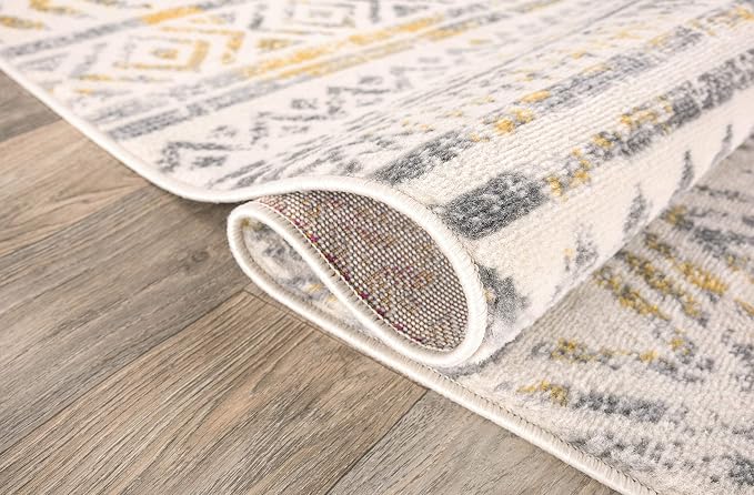 Rugshop Geometric Boho Perfect for high Traffic Areas of Your Living Room - Image 4