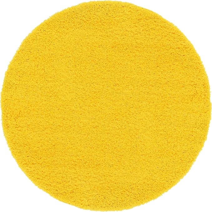 Unique Loom Solid Shag Collection Area Rug - Image 10