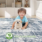 10X14 Area Rugs Living Room: Washable Large Abstract Soft Rug Stain Resistant - Image 7