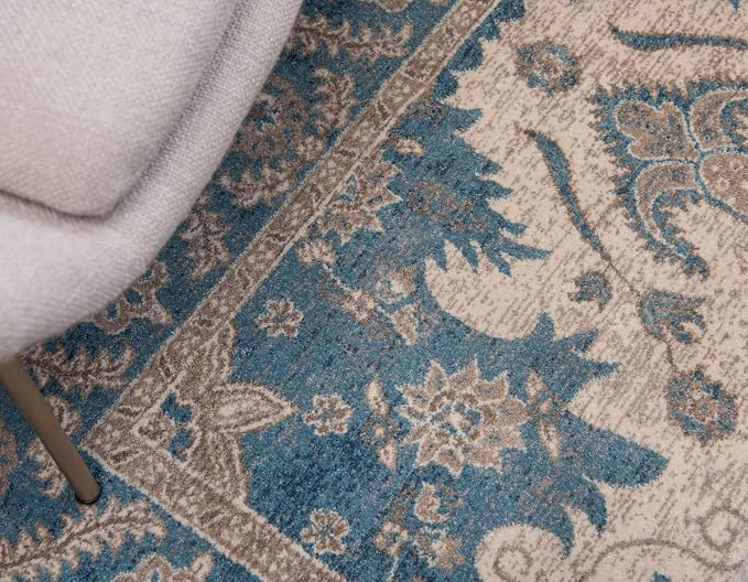 Unique Loom Salzburg Collection Classic Traditional Design Oriental Inspired - Image 5