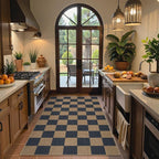 Lahome Checkered Easy Jute Indoor Outdoor Carpet, 3x5 Washable Rugs - Image 7